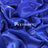 Royal Blue Crystal Reflective Liquid Sheer Chiffon Fabric