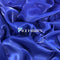 Royal Blue Crystal Reflective Liquid Sheer Chiffon Fabric