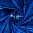 Royal Blue Stretch Crushed Velvet Upholstery Fabric