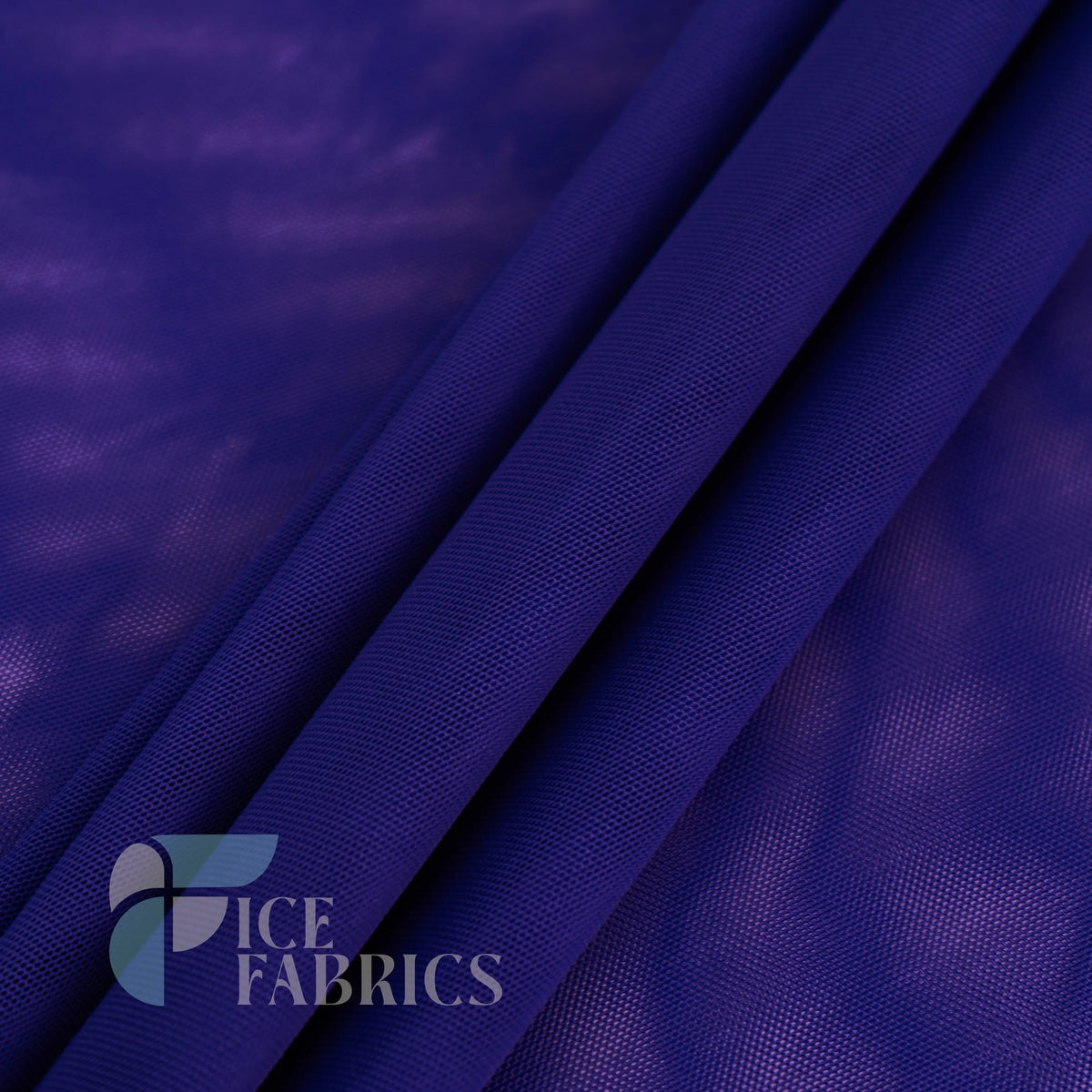 Royal Blue Flex Power Mesh 4 Way Stretch Nylon Fabric