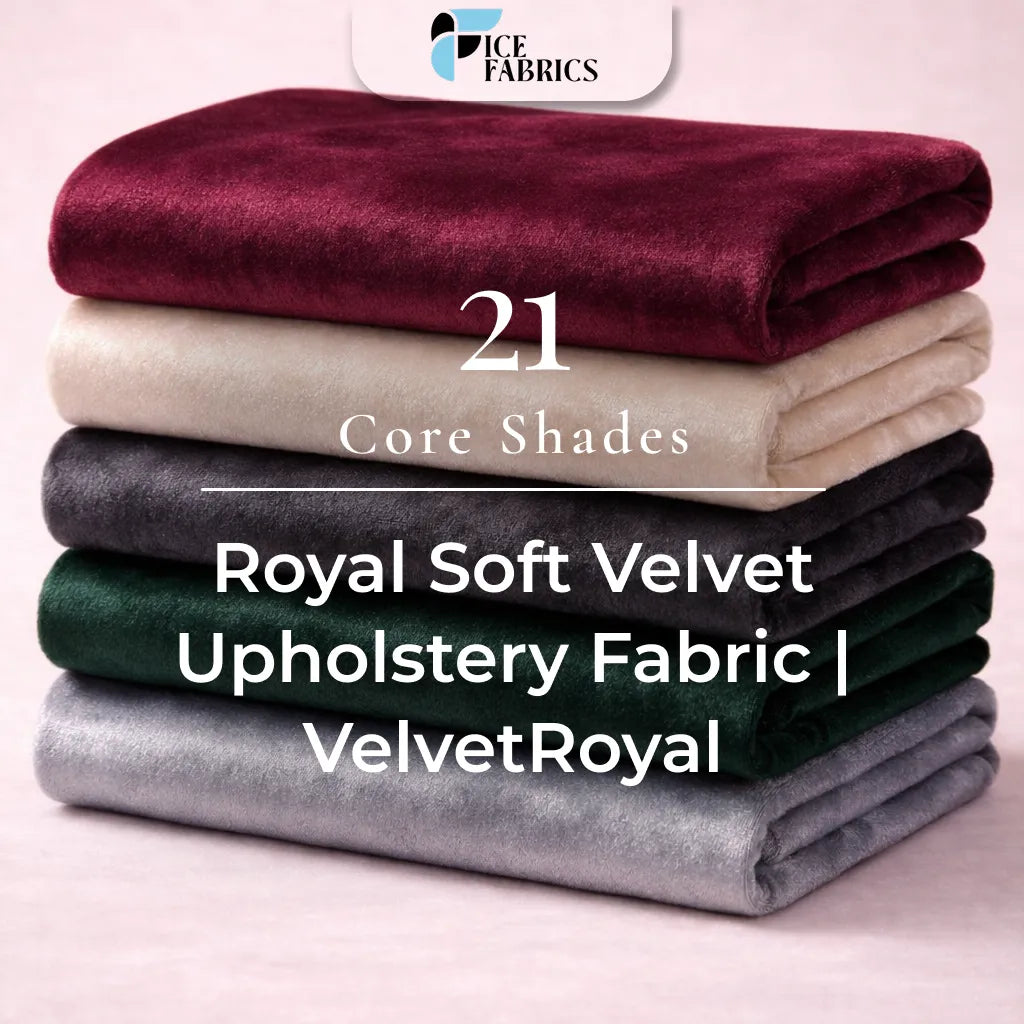 Royal Soft Velvet Upholstery Fabric