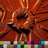 Rust Stretch Velvet Fabric Soft and Smooth