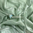 Sage Crystal Reflective Liquid Sheer Chiffon Fabric