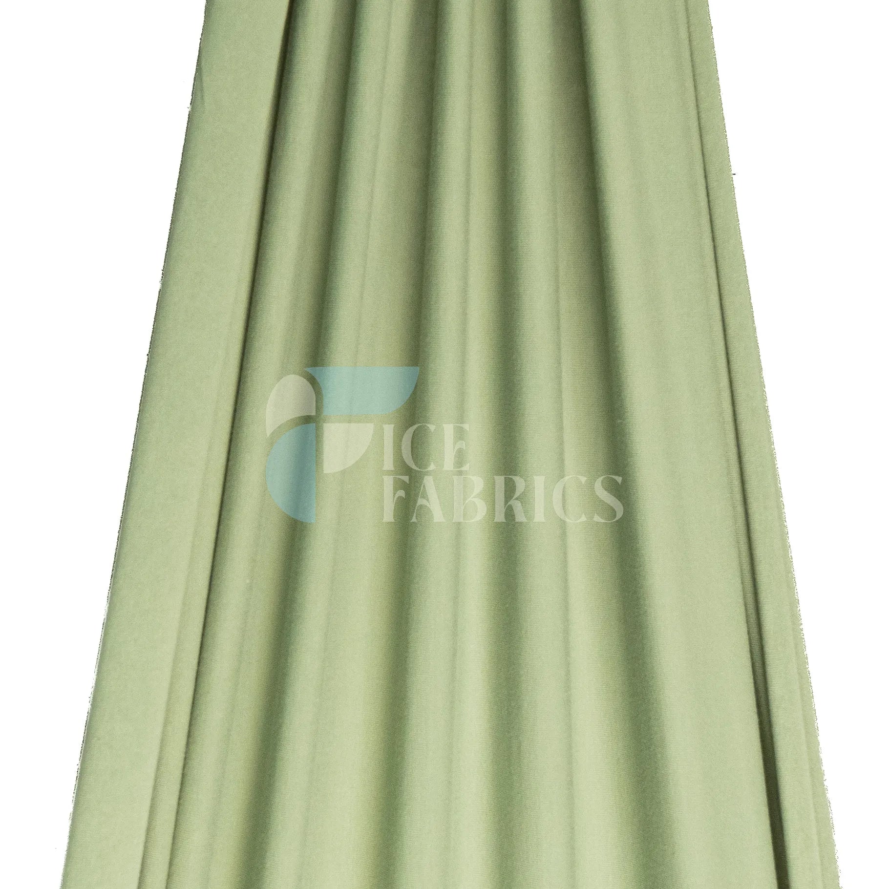 Sage Cotton Spandex Jersey Fabric | FlexCot