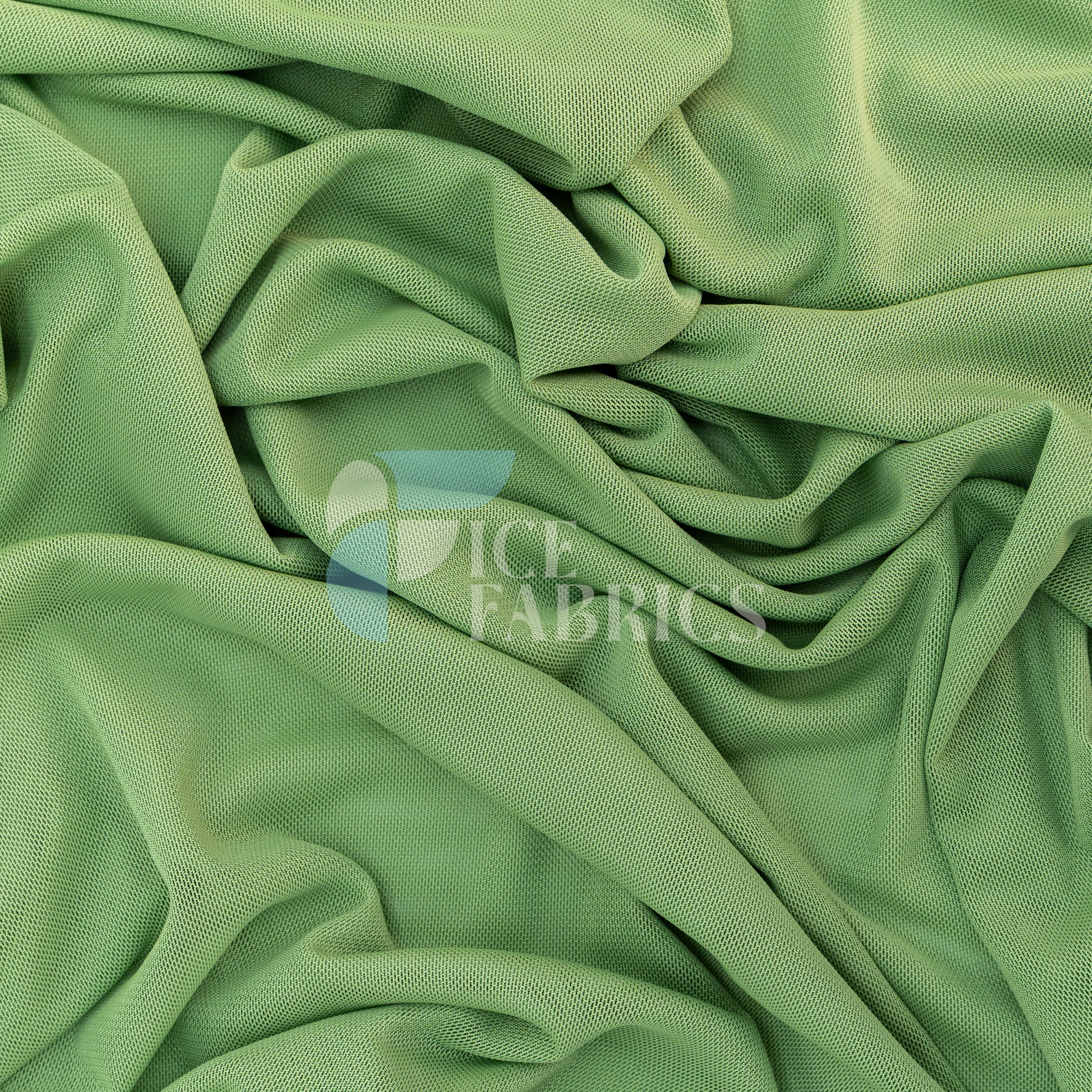 Sage 4 Way Stretch Nylon Spandex Power Mesh Fabric