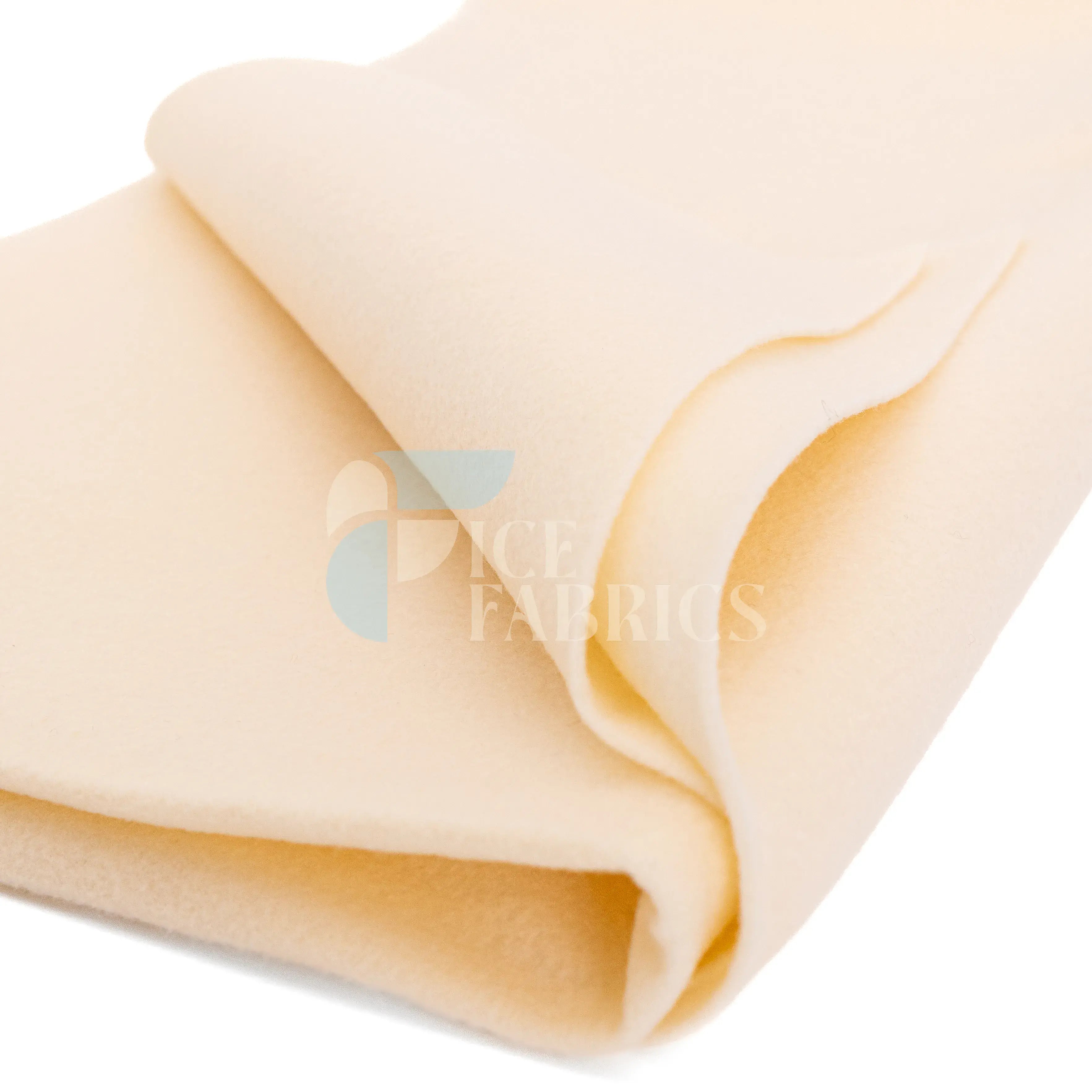 Sand Acrylic Felt Fabric / 1.6mm Thick _ 72” Wide ICE FABRICS By The Yard