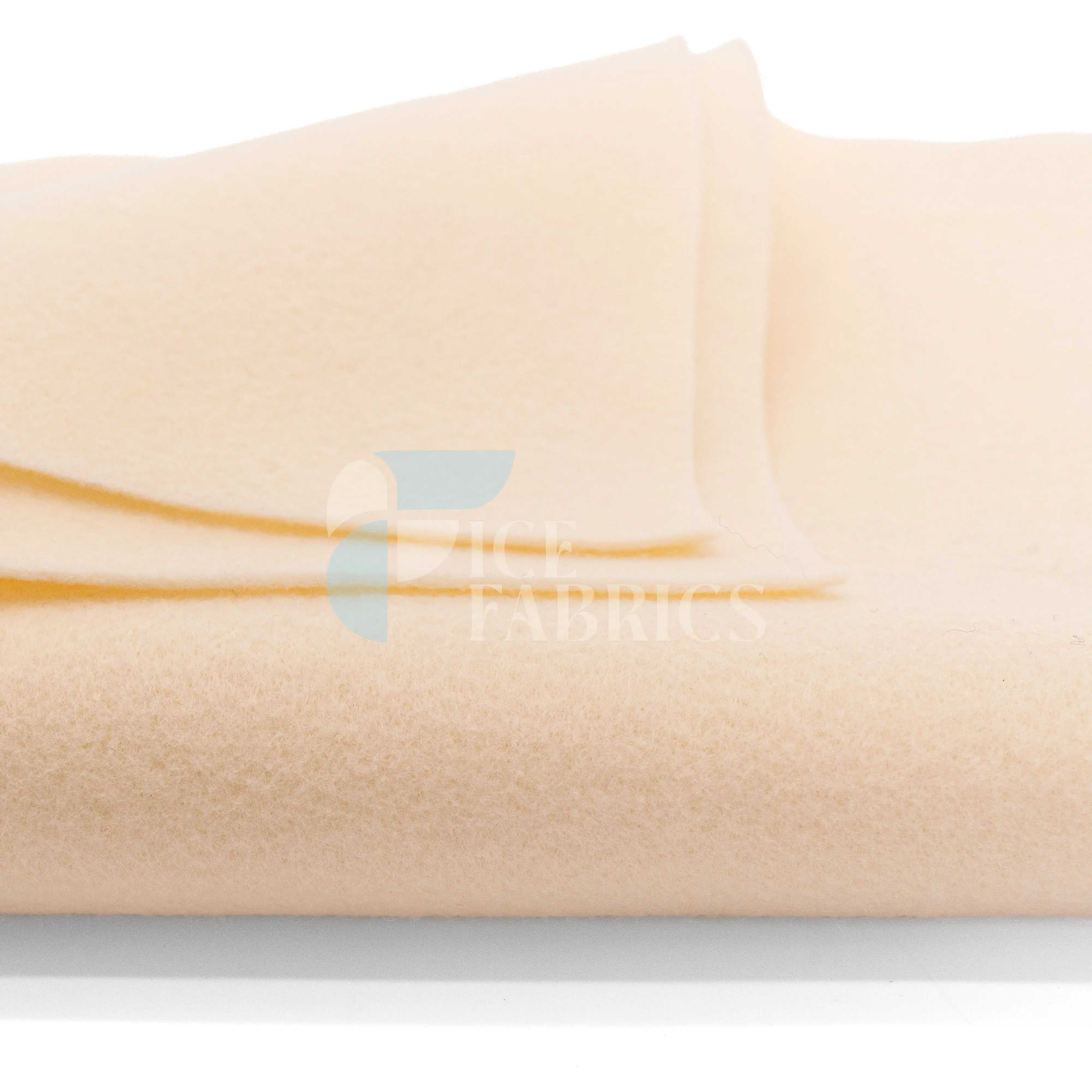 Sand Acrylic Felt Fabric / 1.6mm Thick _ 72” Wide ICE FABRICS By The Yard