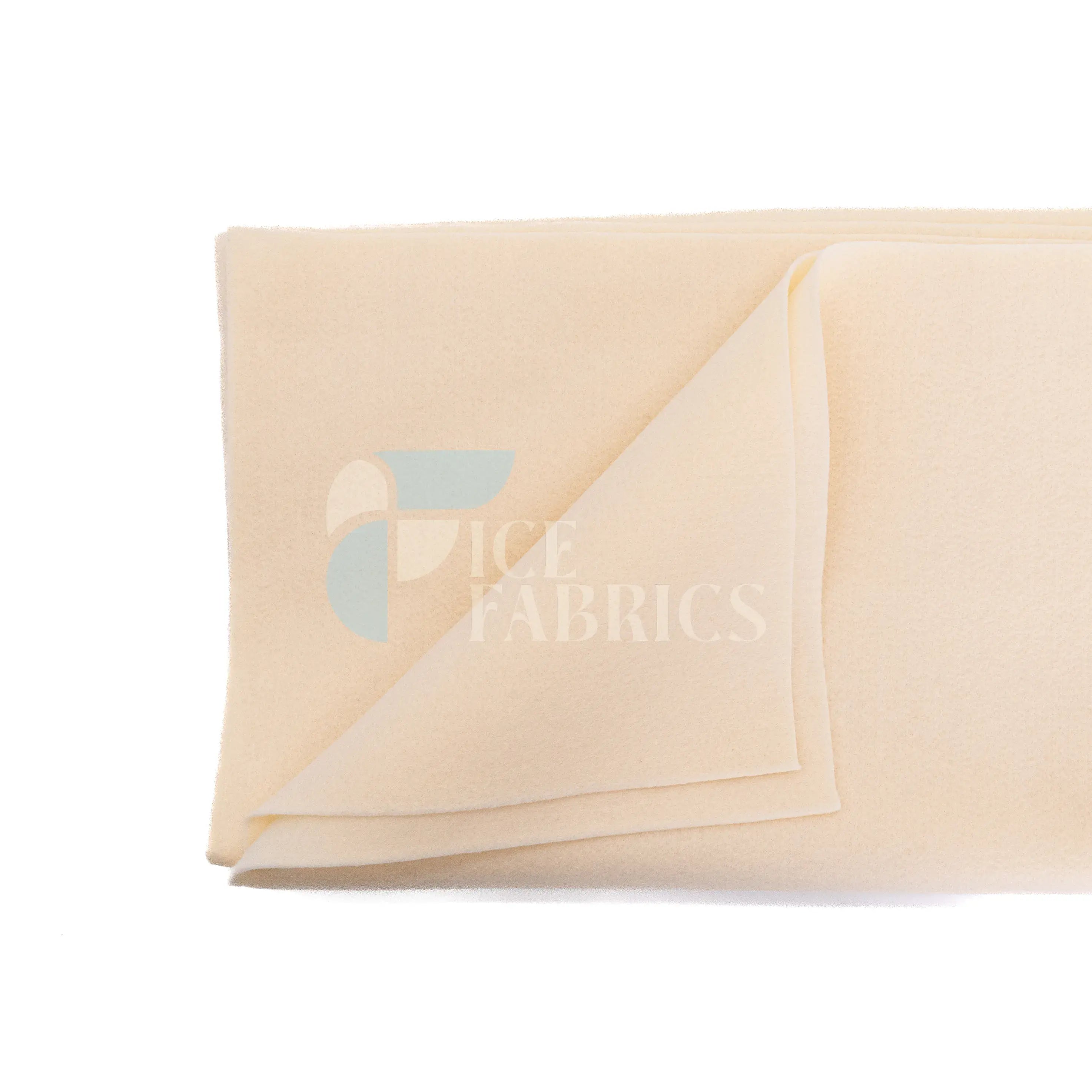 Sand Acrylic Felt Fabric / 1.6mm Thick _ 72” Wide ICE FABRICS By The Yard
