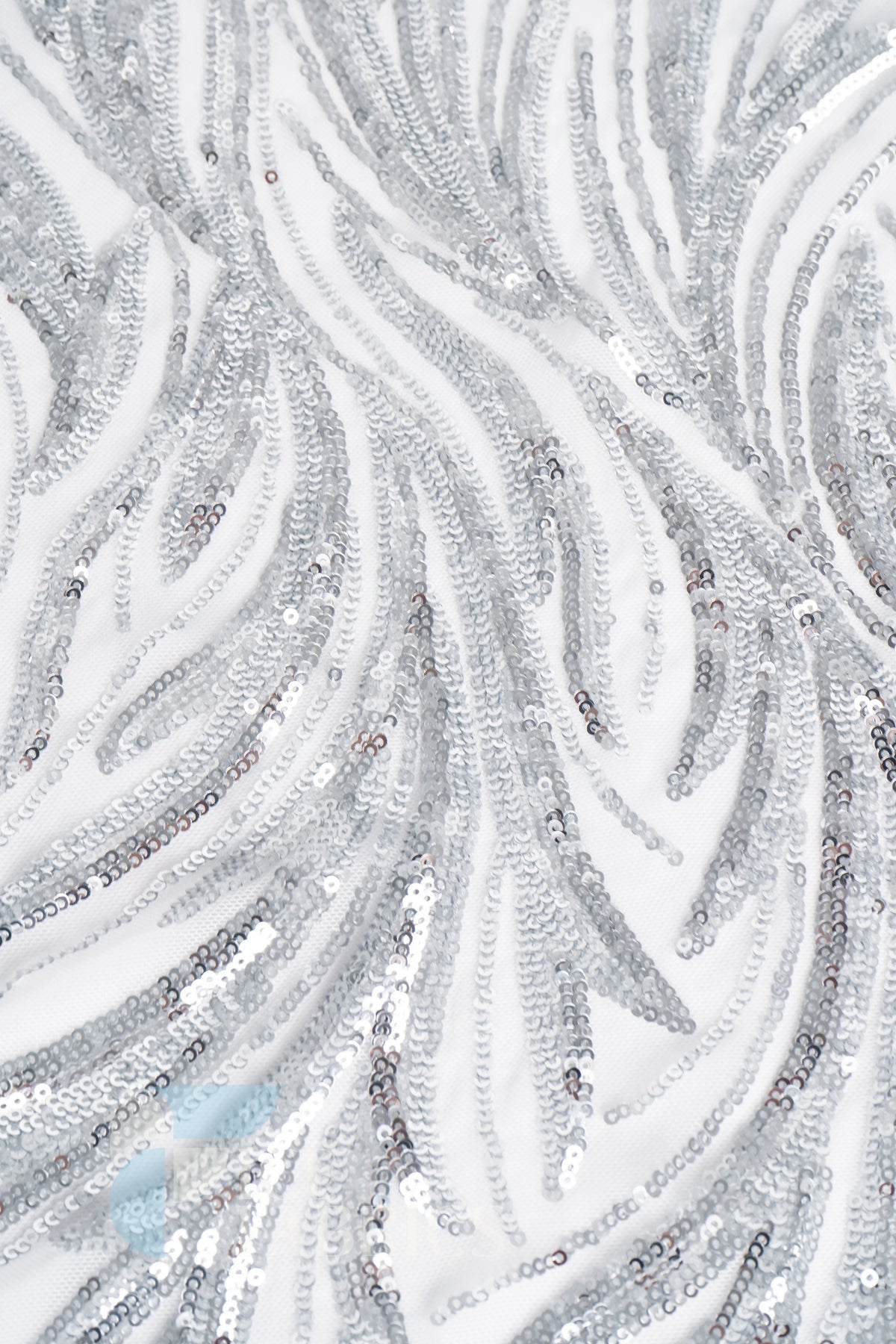 Flame 4 Way Stretch Sequin Spandex Fabric
