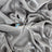 Silver Crystal Reflective Liquid Sheer Chiffon Fabric