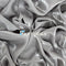 Silver Crystal Reflective Liquid Sheer Chiffon Fabric