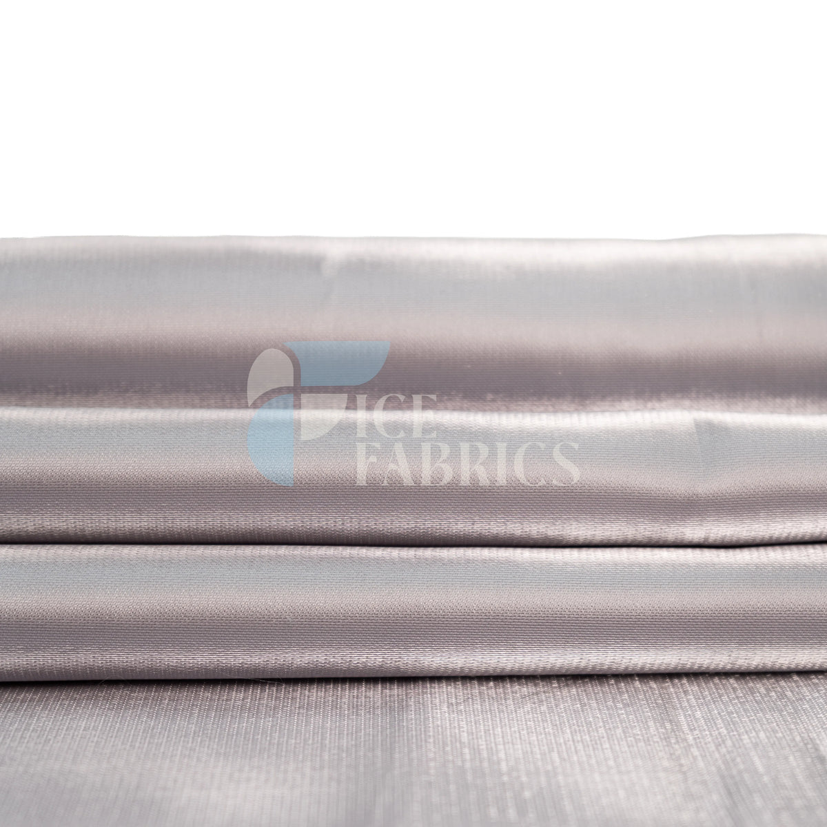 Silver Silky Satin Fabric