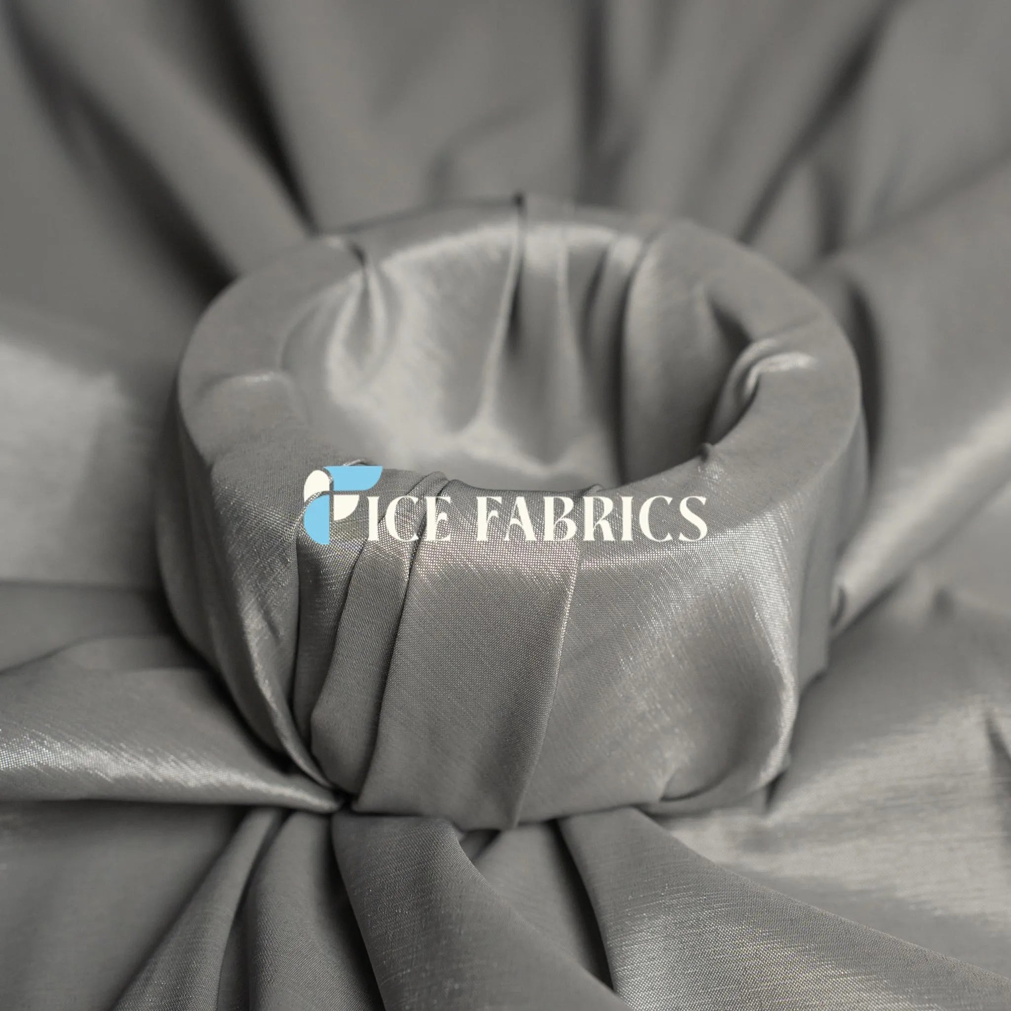 Silver Stretch Nylon Spandex Taffeta Fabric