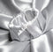 Silver Shiny Bridal Satin Fabric