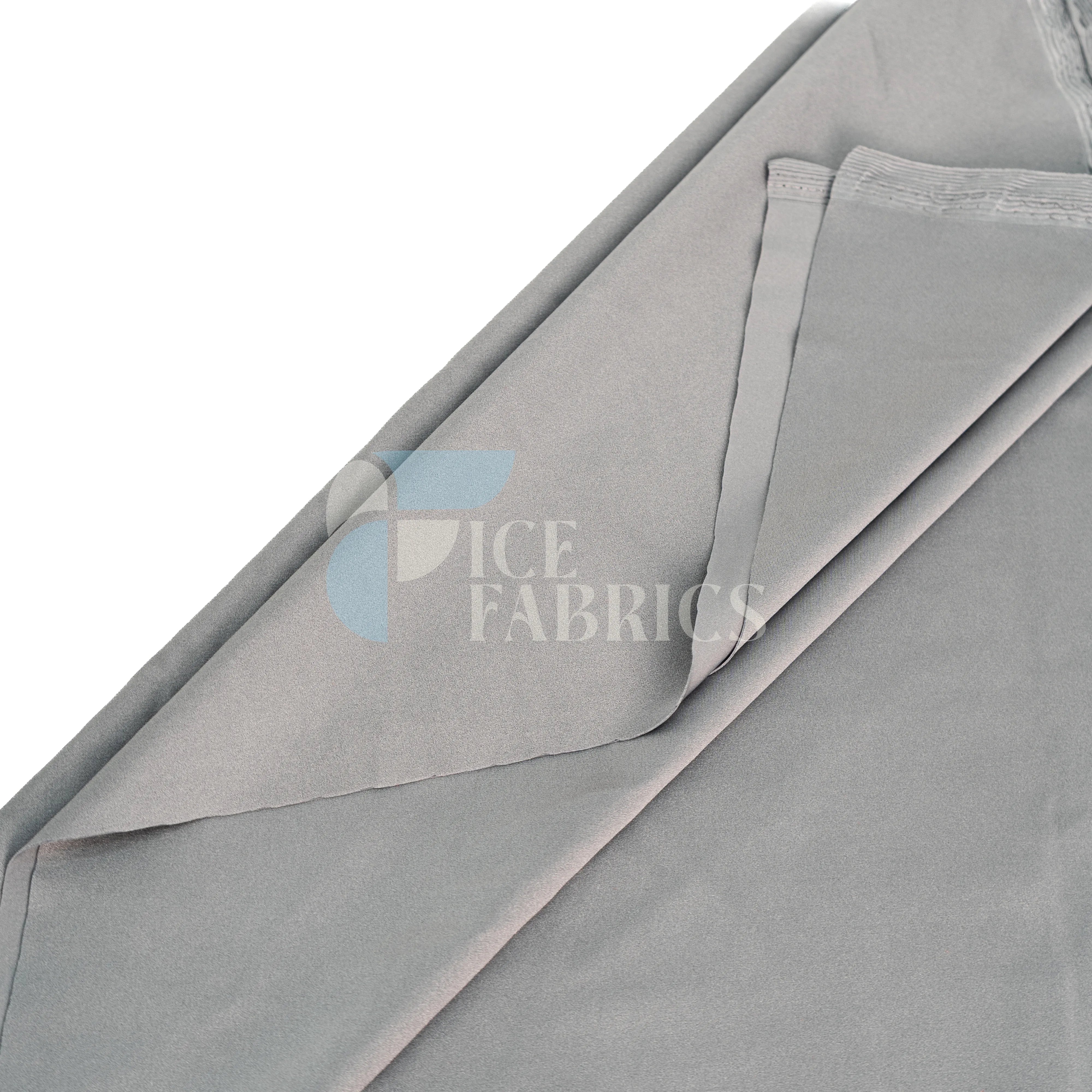 Silver Yoga Flex Nylon Spandex Fabric