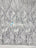 Silver on White Stretch Sequin Fabric On Mesh