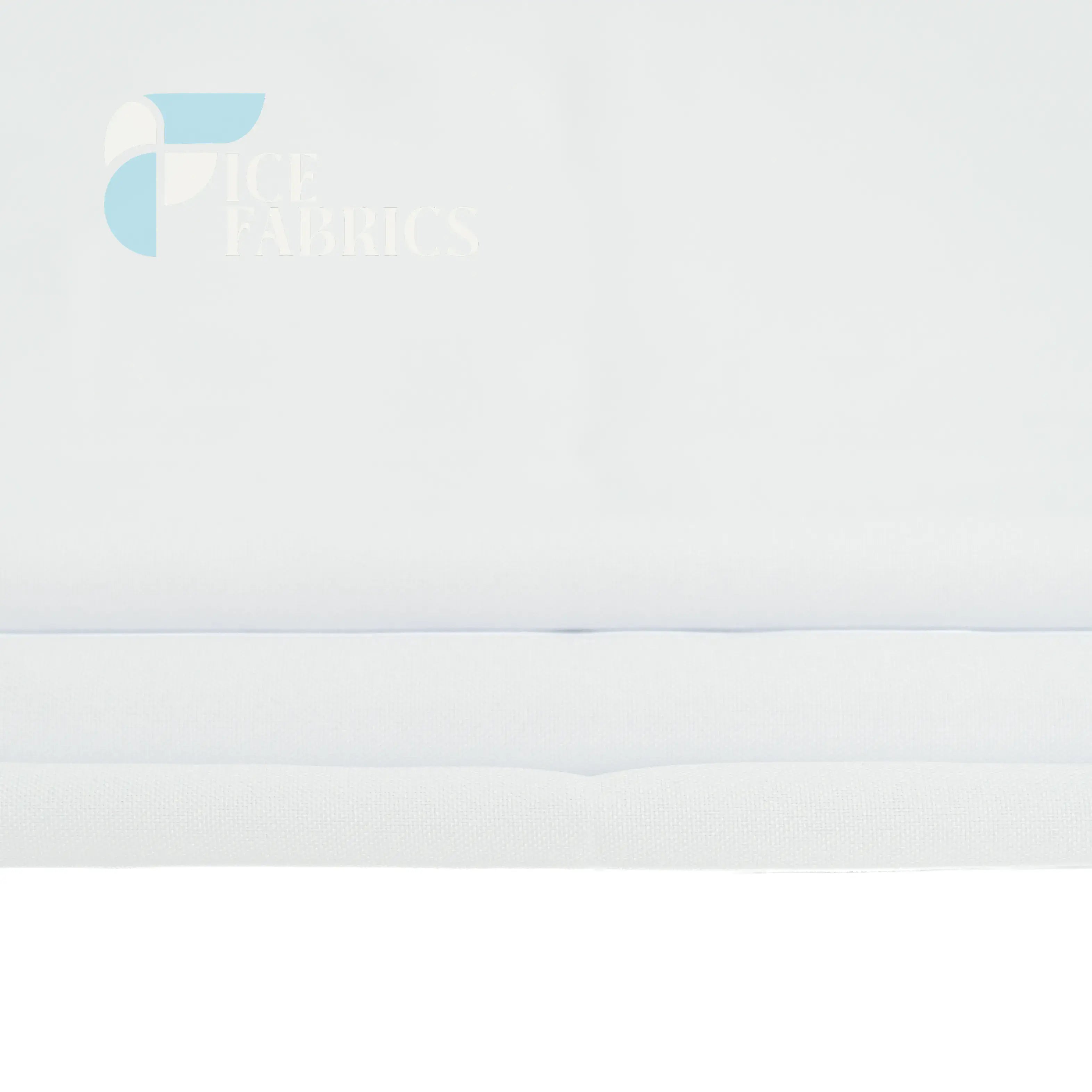 Snow White Solid Poly Poplin Fabric By The Yard