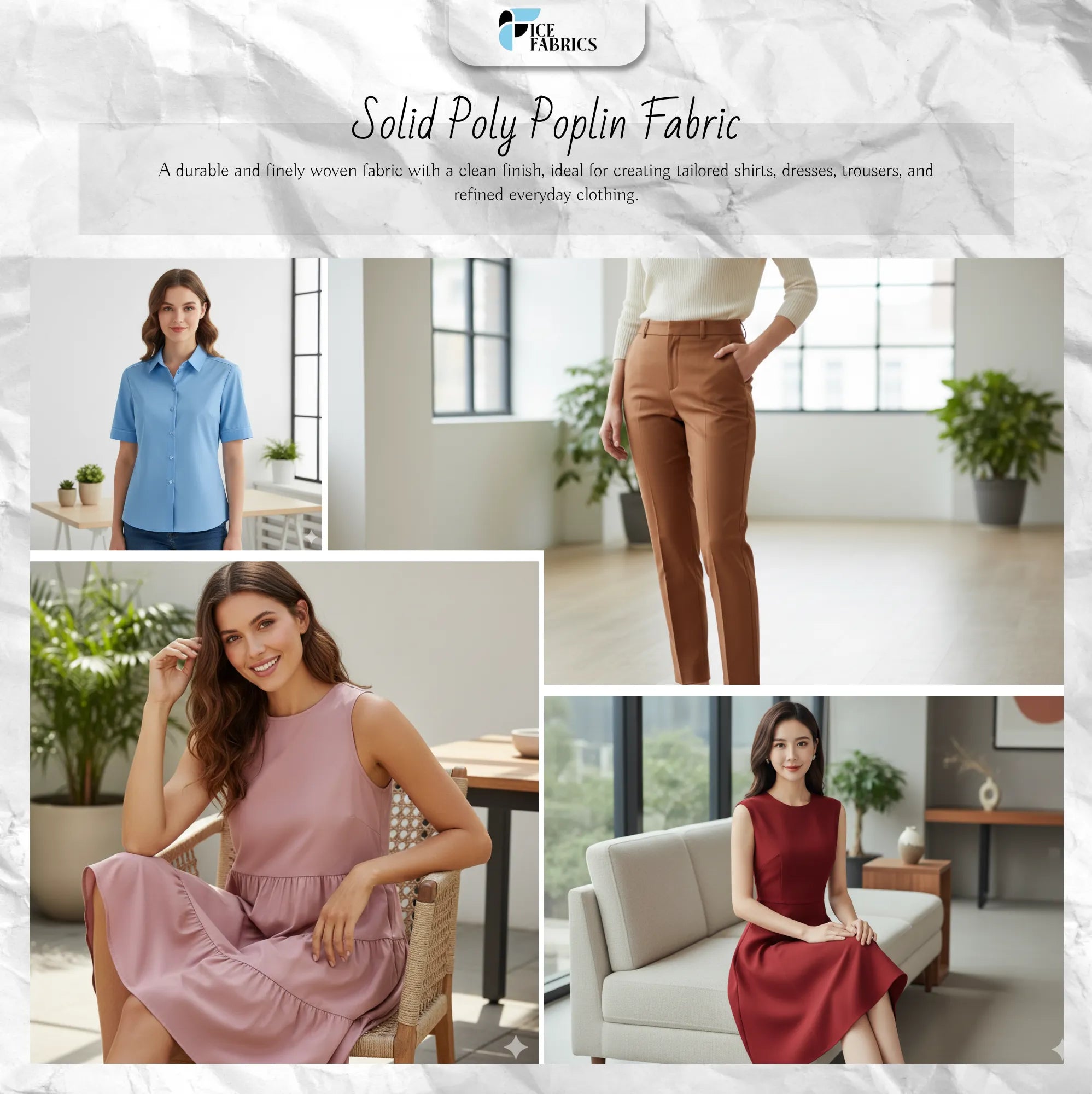 Wholesale Poly Poplin Fabric Lime Green