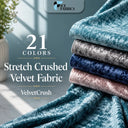 Stretch Crushed Velvet Fabric | VelvetCrush