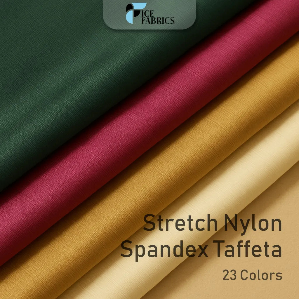 Stretch Nylon Spandex Taffeta Fabric