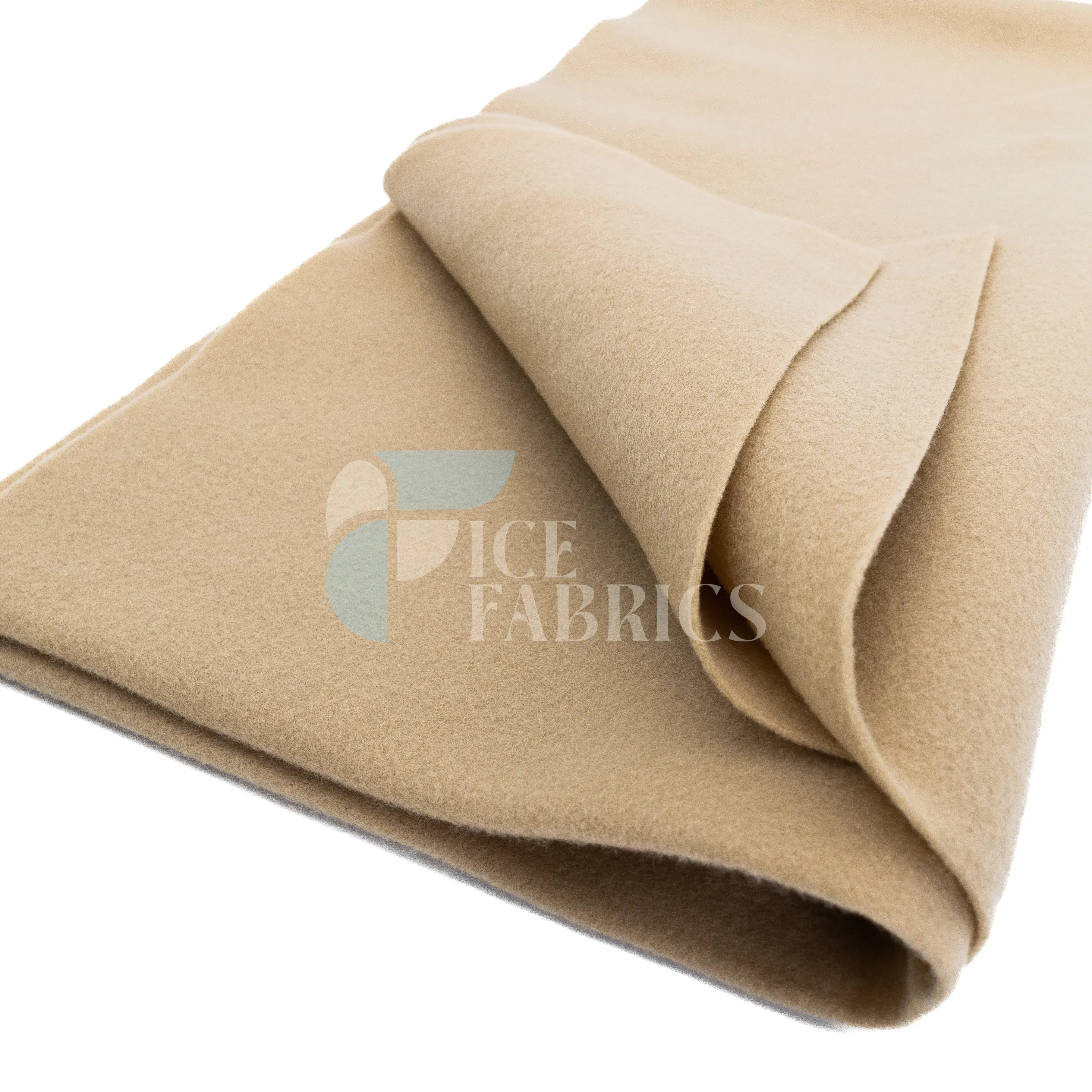 Taupe Acrylic Felt Fabric / 1.6mm Thick _ 72” Wide ICE FABRICS By The Yard