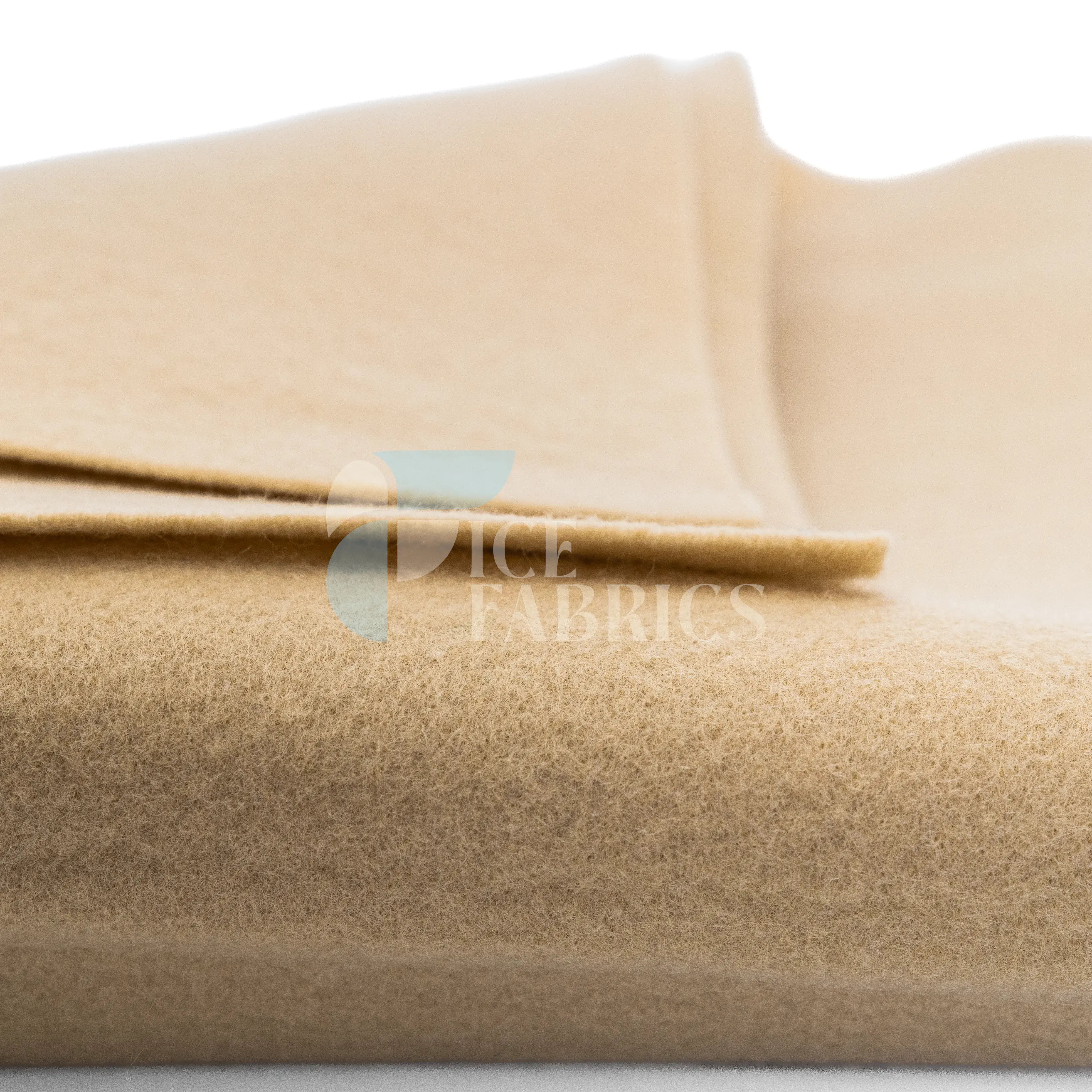 Taupe Acrylic Felt Fabric / 1.6mm Thick _ 72” Wide ICE FABRICS By The Yard