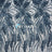 Teal Blue Feather Stretch Sequin Fabric