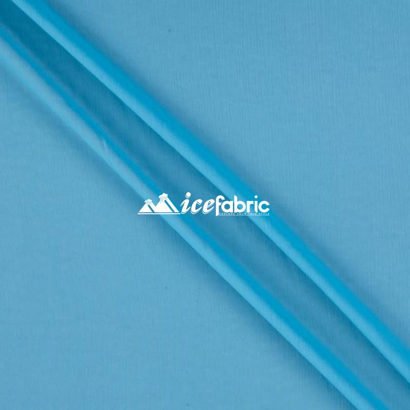 Turquoise Mia Soft Poly Chiffon Sheer Fabric