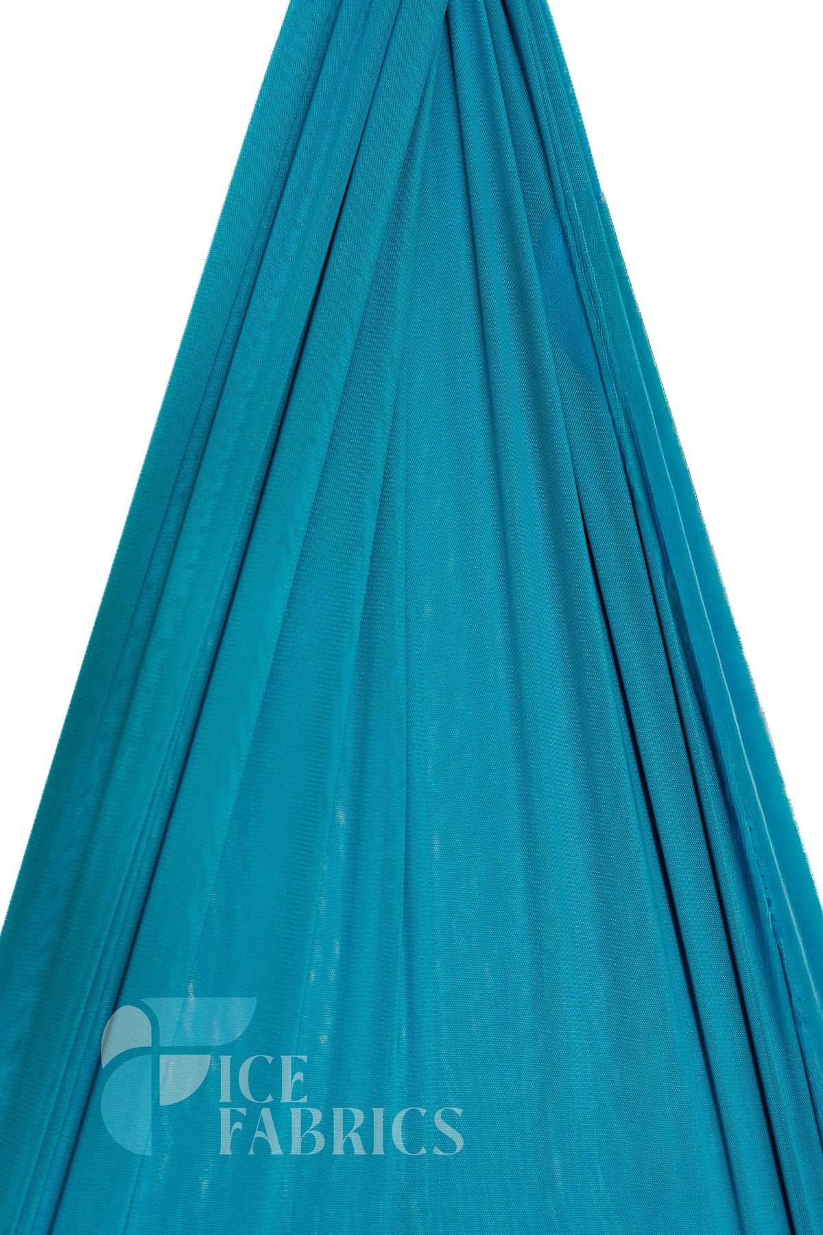 Turquoise Flex Power Mesh 4 Way Stretch Nylon Fabric