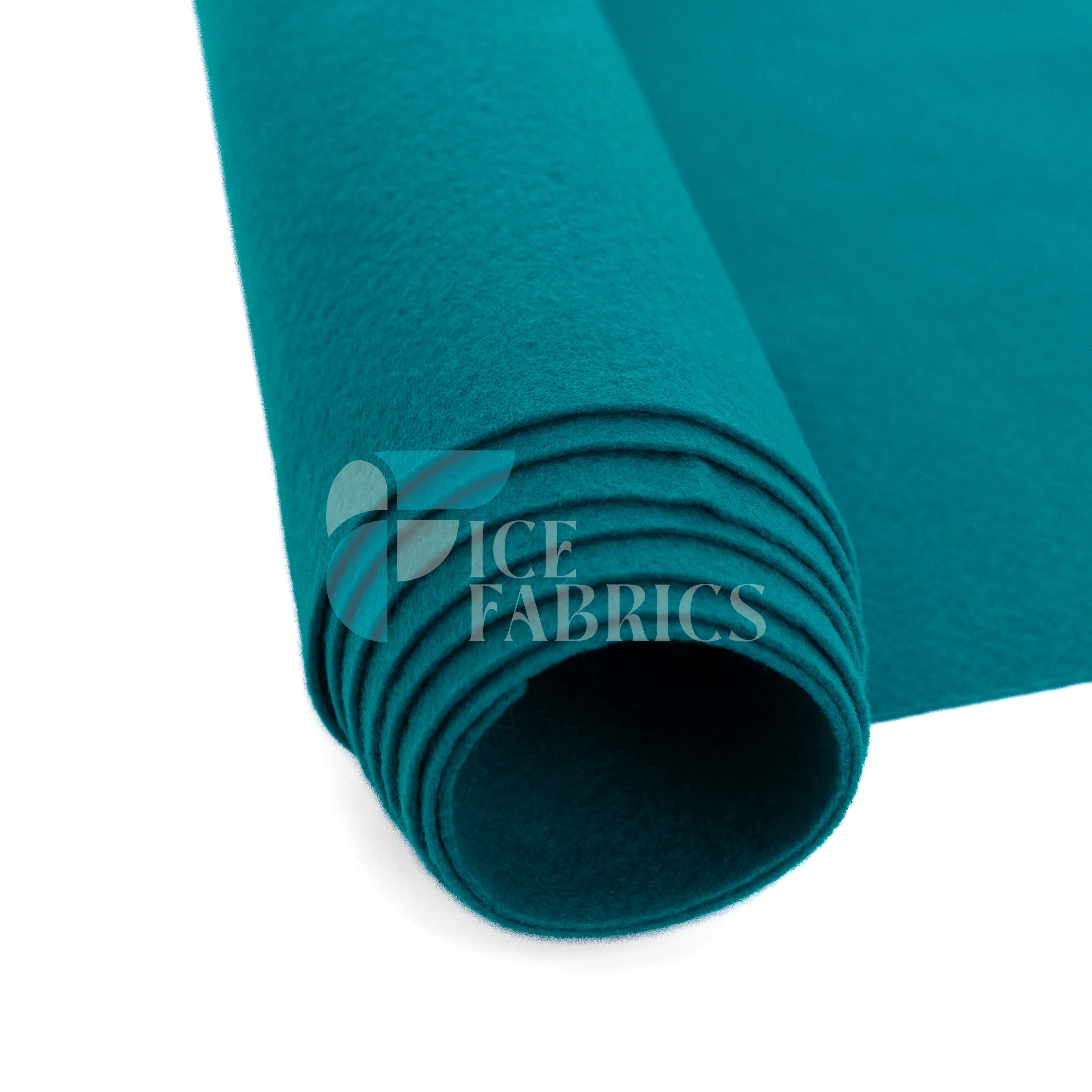 Turquoise Felt Material Acrylic Felt Material 1.6mm Thick