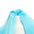 Turquoise Crystal Sheer Organza Fabric By The Yard
