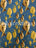 Turquoise Fish Print Poly Cotton Fabric By The Yard