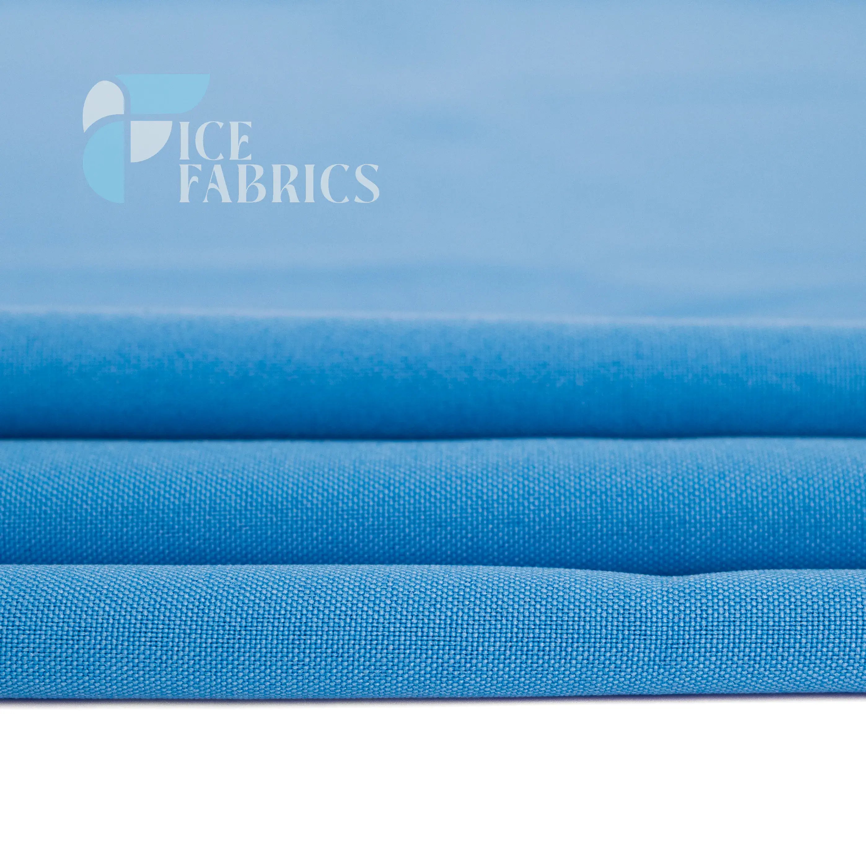 Turquoise Solid Poly Poplin Fabric By The Yard