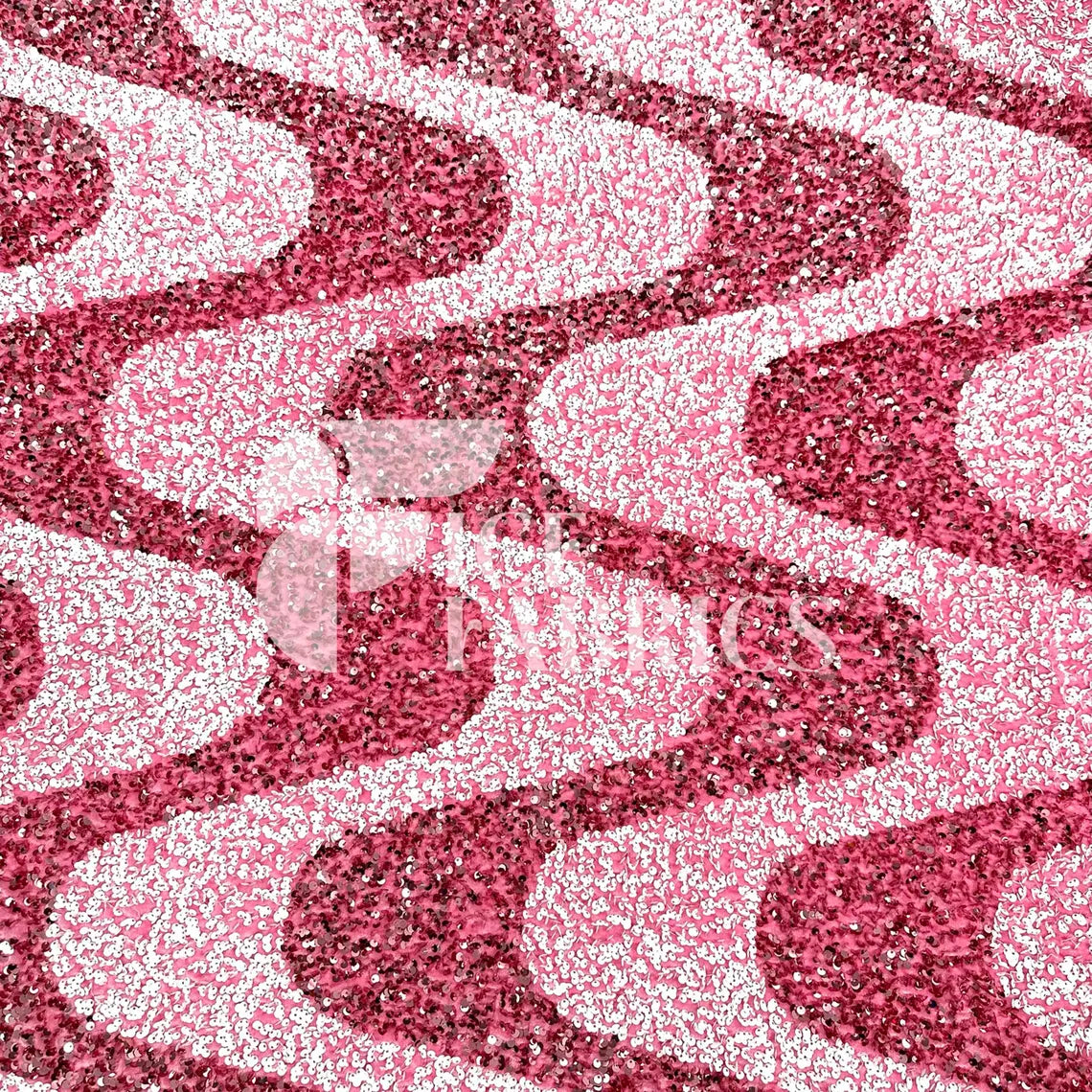 Stretch Velvet Sequin Fabric