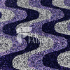 Purple / White  on Lavender