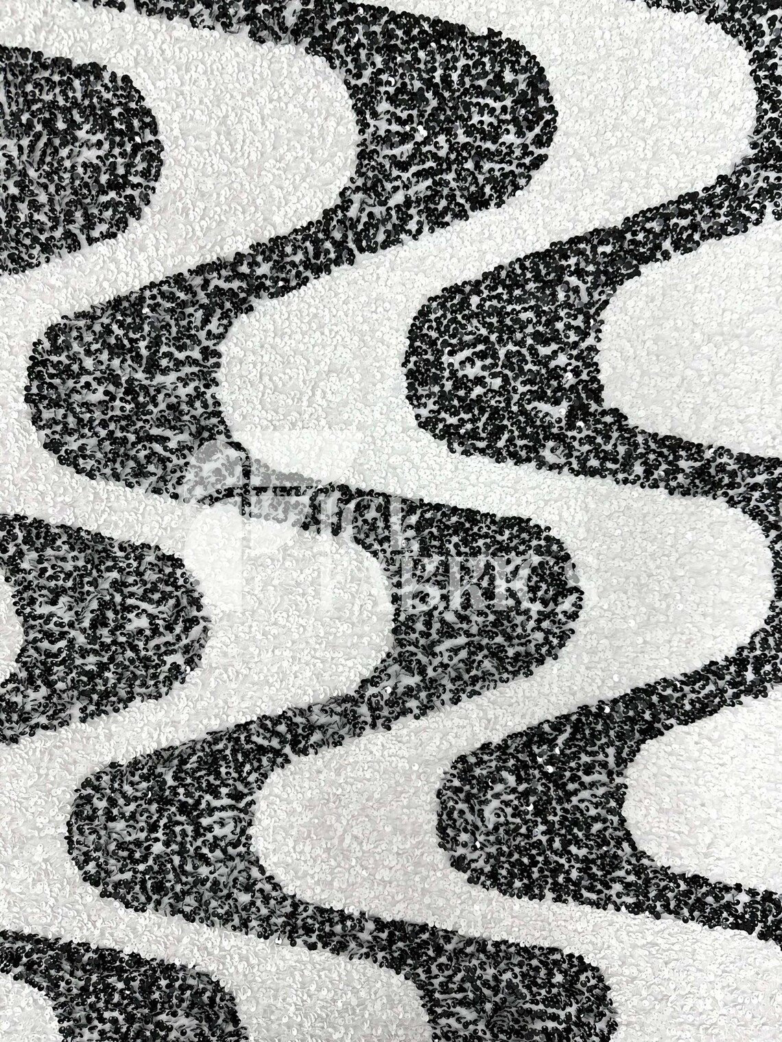 Stretch Velvet Sequin Fabric