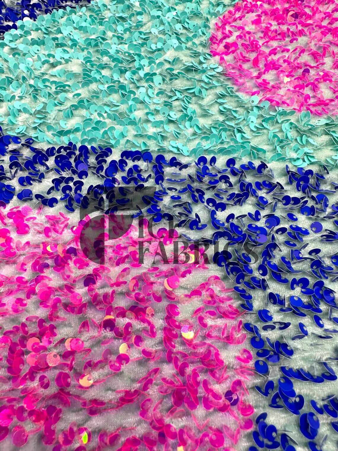 Velvet Sequin Fabric