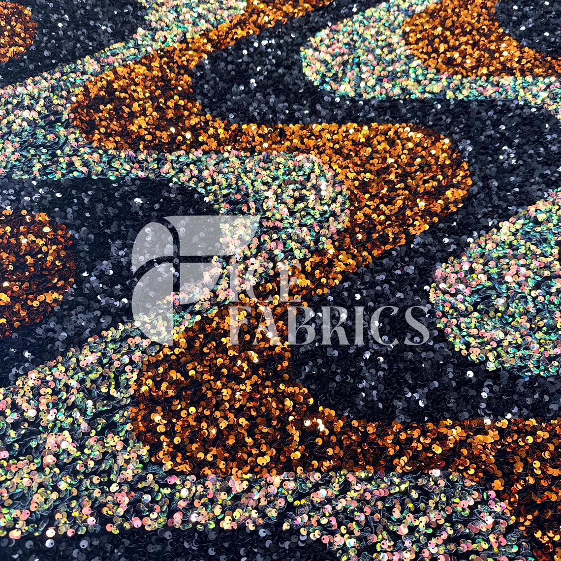 Velvet Sequin Fabric