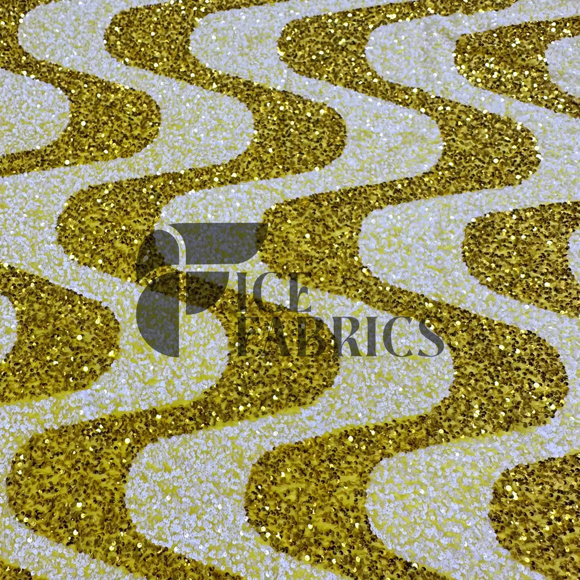 Stretch Velvet Sequin Fabric