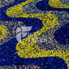 Yellow / Royal on Blue