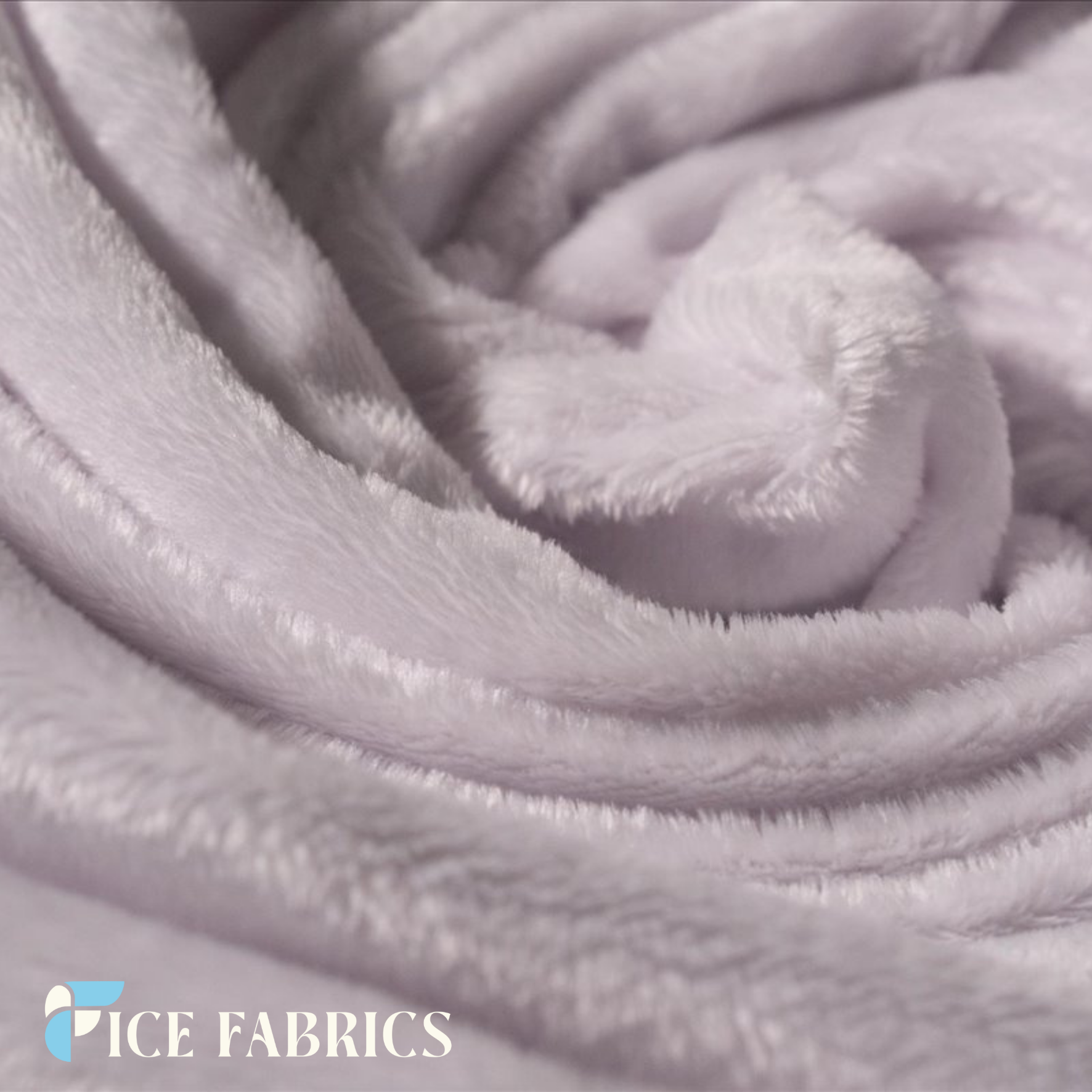 White Ultra Soft 3mm Minky Fabric Faux Fur