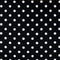 White Dot on Black 1/2