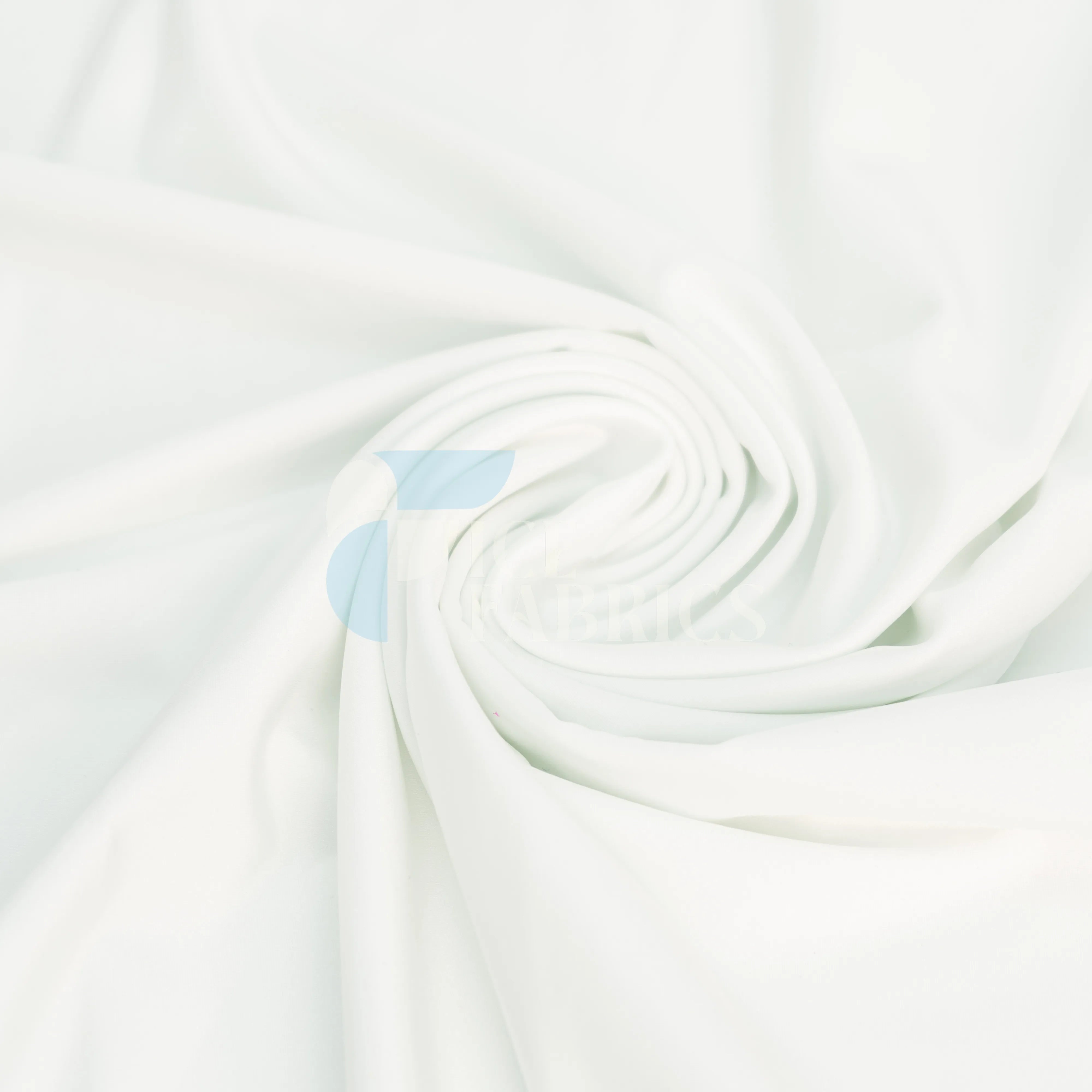 White Wholesale Yoga Flex Nylon Spandex Fabric