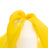 Yellow Crystal Sheer Organza Fabric By The Yard
