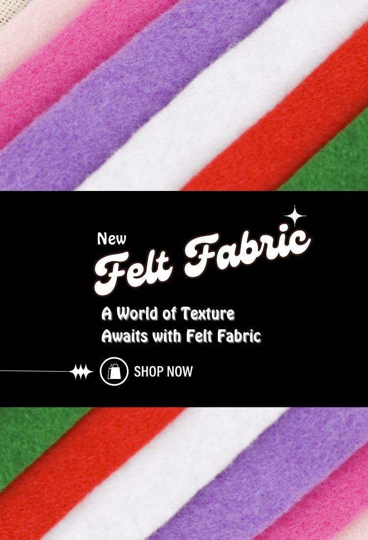 New Felt Fabric - Ice Fabrics