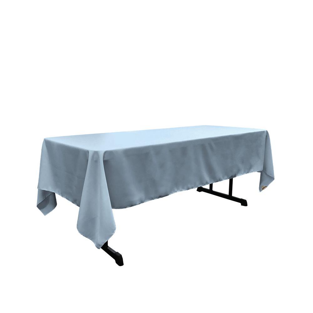60 x 108-inch Polyester Solid Color Rectangular TableclothICEFABRICICE FABRICS1Light Blue60 x 108-inch Polyester Solid Color Rectangular Tablecloth ICEFABRIC Light Blue