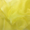 Lemon Crystal Sheer Organza Fabric By The Yard