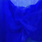 Royal Blue Crystal Sheer Organza Fabric By The Yard