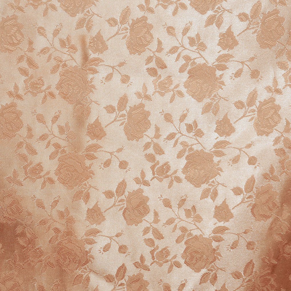 Floral Brocade Jacquard Satin Fabric / Floral FabricSatin FabricICE FABRICSICE FABRICSPeachBy The YardFloral Brocade Jacquard Satin Fabric / Floral Fabric ICE FABRICS Peach