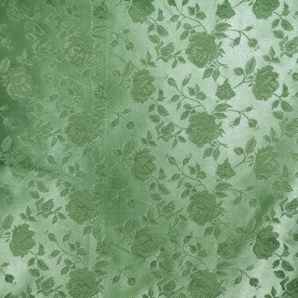 Floral Brocade Jacquard Satin Fabric / Floral FabricSatin FabricICE FABRICSICE FABRICSSageBy The YardFloral Brocade Jacquard Satin Fabric / Floral Fabric ICE FABRICS Sage